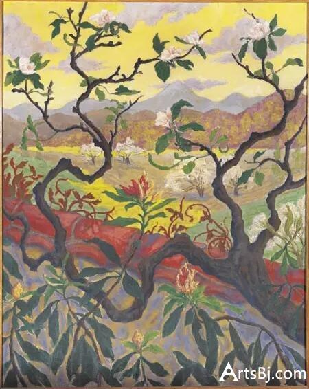 Paul Ranson,日式风景画,海斯收藏品