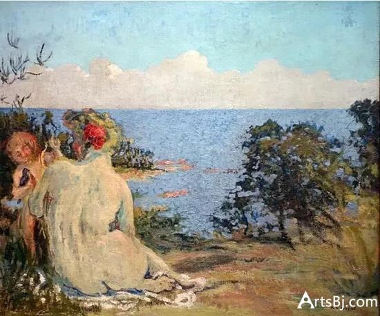 Ker-Xavier Roussel,海边的爱神,1908