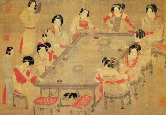 唐 · 《唐人宫乐图》
