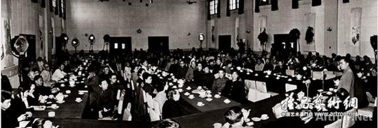 1957年5月14日,北京中国画院成立大会