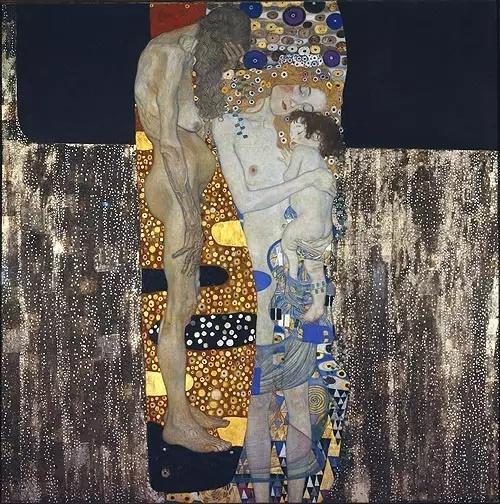 《婦女的三種年齡 》,克林姆特,1905