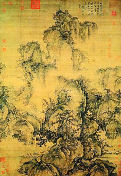 早春图(中国画) 郭 熙(北宋)