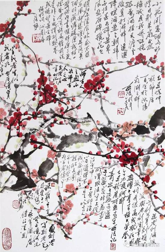 《疏梅几点》