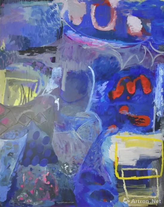 李展 《走神》 300x240cm 布面丙烯 中央美术学院 指导教师:马路