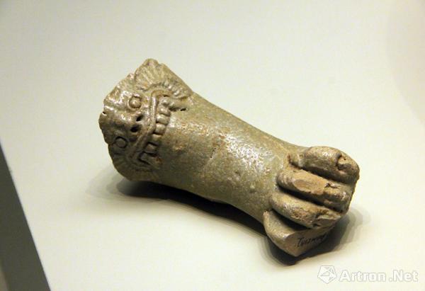 后司岙窑址出土(唐)秘色瓷兽头状足