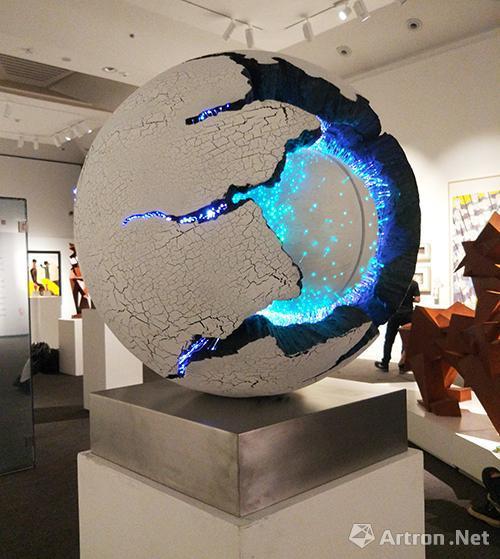 清华美院研究生毕业展现场:孙洪枫作品《裂变》