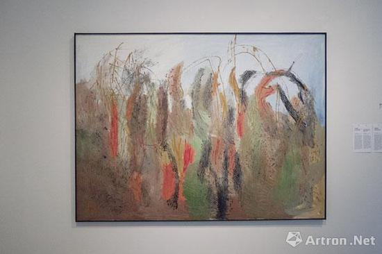 在Neue Galerie(新画廊)展出的卡塞尔文献展创始人 Arnold Bode 的作品