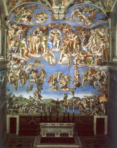 米开朗基罗 Michelangelo - 最后的审判(The Last Judgement)