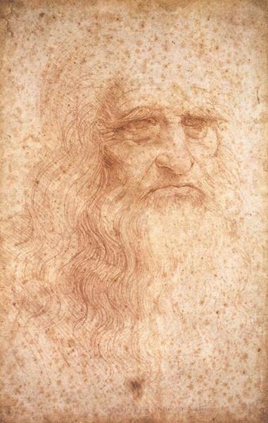 达-芬奇 Da Vinci - Self-Portrait