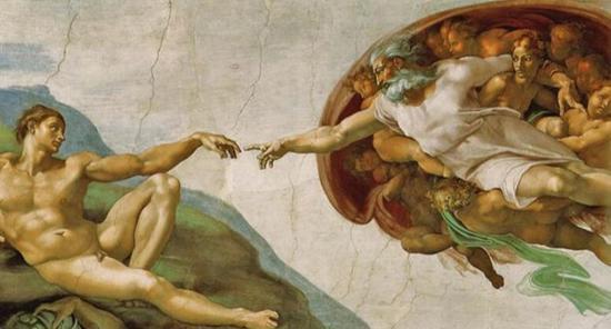 米开朗基罗 Michelangelo - 创造亚当