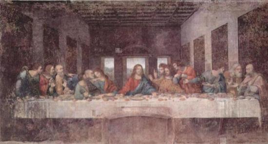 达-芬奇 Da Vinci - The Last Supper 最后的晚餐