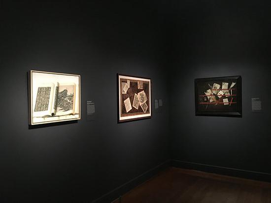 “抱残守缺:中国八破画“在展览现场,波士顿美术馆。图片:波士顿美术馆