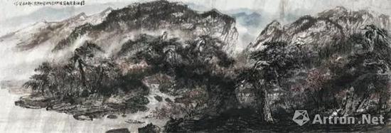 保利香港五周年春季拍卖会 崔如琢《秋煙漠漠雨濛濛》 成交价:HKD 141,600,000