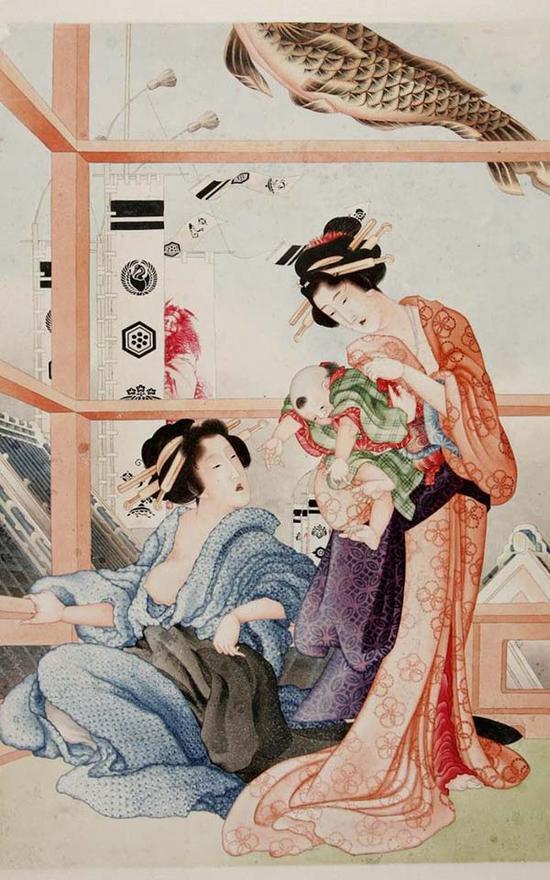 男孩节,肉笔绘,1826