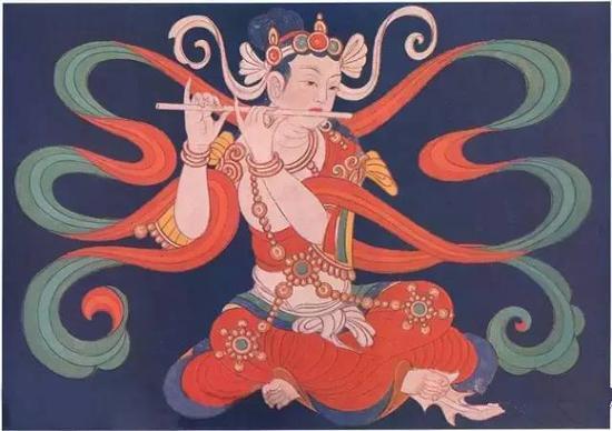 宋初 伎乐菩萨像