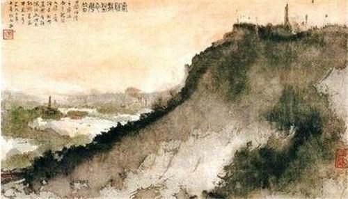 王健林1992年以800万元买下傅抱石代表作《龙盘虎踞》