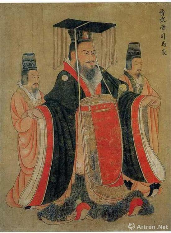 阎立本(传)《历代帝王图卷》(今藏美国波士顿美术馆)