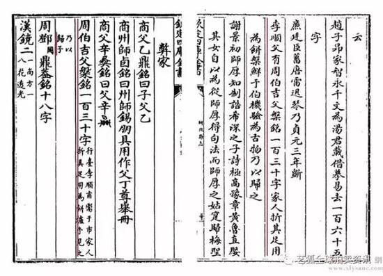 元鲜于枢《困学斋杂录》(左)元陆友仁《研北杂志》(右)