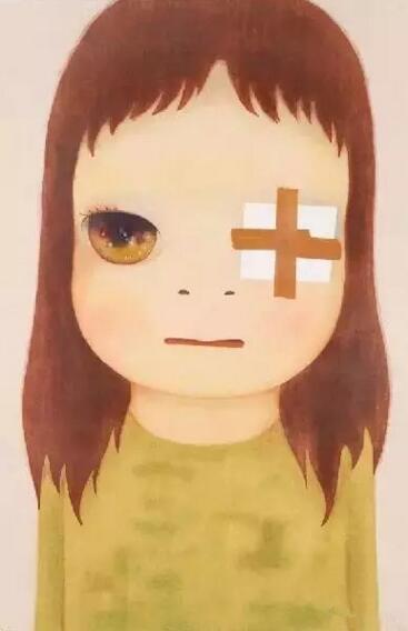 奈良美智《我不介意你忘了我》