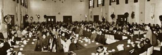 1957年5月14日,北京中国画院成立大会。