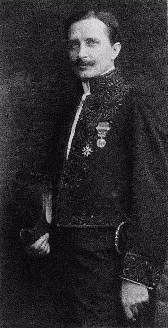 伯希和院士,1921年巴黎