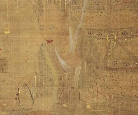 法藏伯希和敦煌遗画-九世纪唐代绢画-行脚僧图