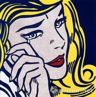 Crying Girl (1964),Roy Lichtenstein © Roy Lichtenstein