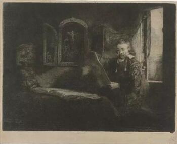 Rembrandt,《Abraham Francen医生肖像》,1655 –1659年中,阿姆斯特安国家博物院