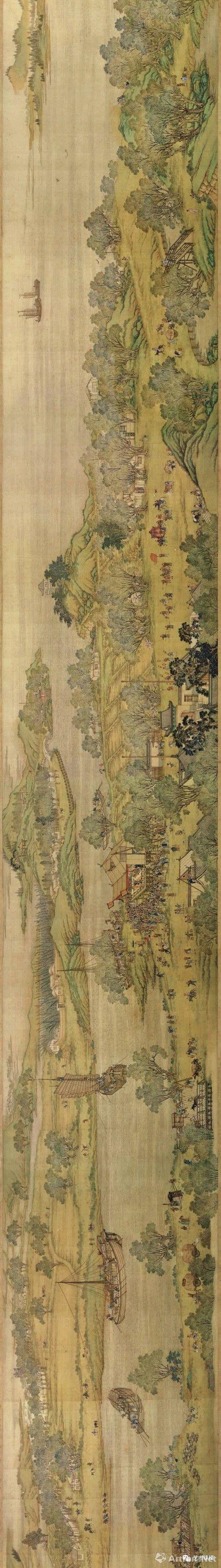 《清明上河图》(局部)(北宋原版)