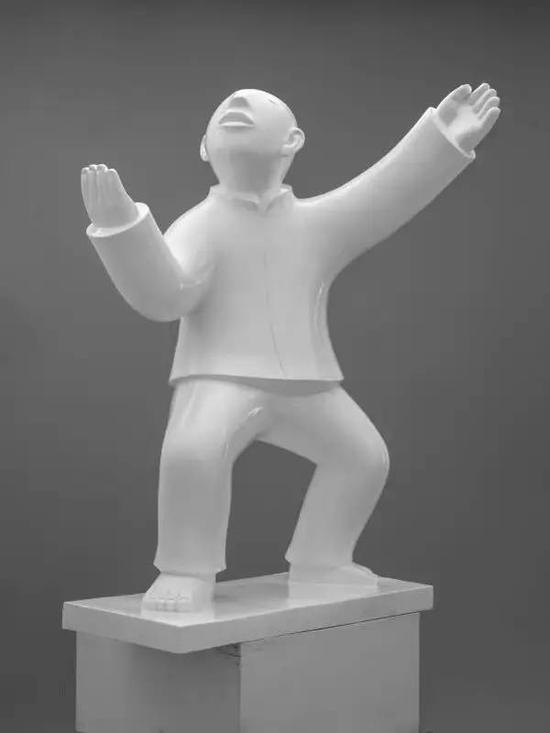 《太极 NO.8》62X49X84cm 铸铜 2012