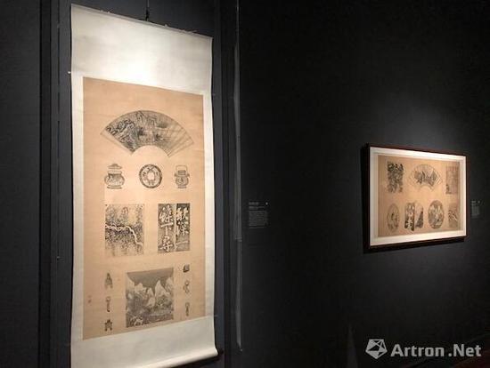 “抱残守缺:中国八破画“展览现场,波士顿美术馆。图片:波士顿美术馆