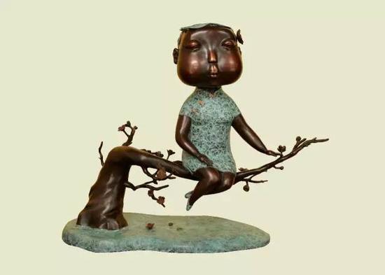 等待你的到来 55.5cmx22.5cmx44.5cm 青铜 2015