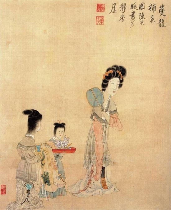 明 陈洪绶 《夔龙补衮》