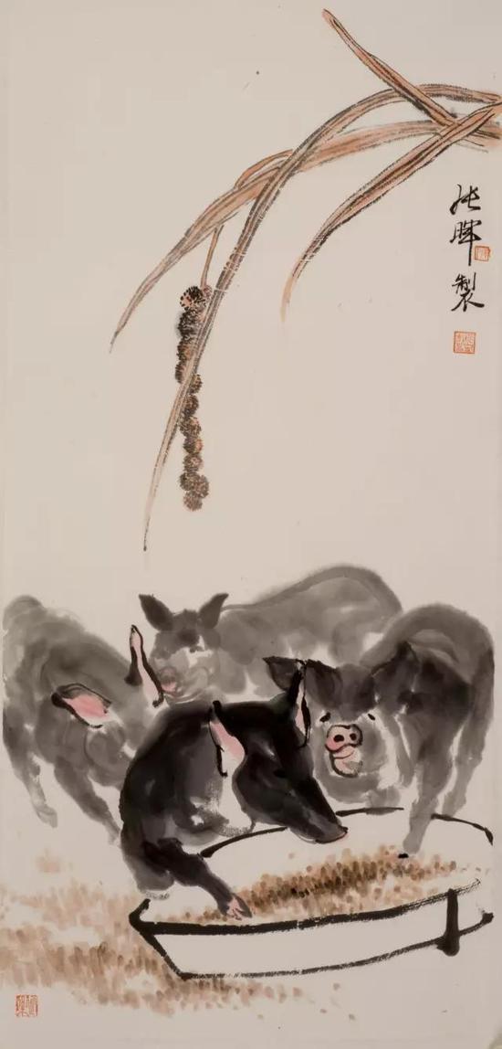 丰硕97cmX46cm 2013年作