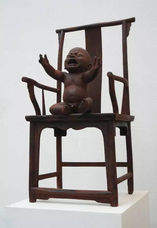 惊梦 120cm×45cm×45cm 铸铁 2008