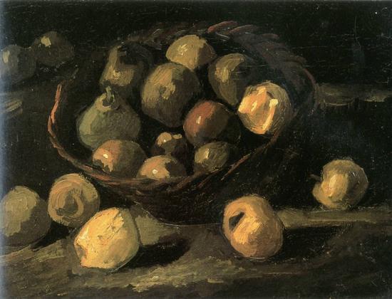 梵高《静物》,1889年作。