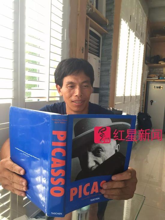 ▲熊庆华说毕加索深刻影响了他 图片来源:红星新闻