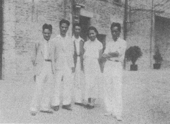 1936年,南京中央大学部分老师合影