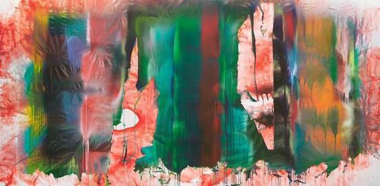 Untitled 《无题》 Katharina Grosse卡塔琳娜·格罗斯