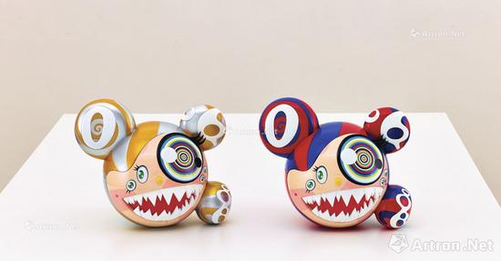 村上隆 2016年作 MURAKAMI X COMPLEXCON MR。 DOB (两件作品)
