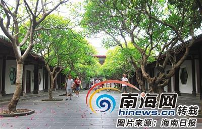 有着300余年历史的琼台书院。海南日报记者 李幸璜 摄