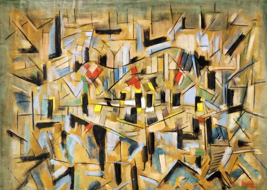 亚瑟皮那让《无题》,1961年
