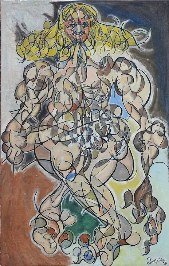 亚瑟皮那让《裸女》,1962年