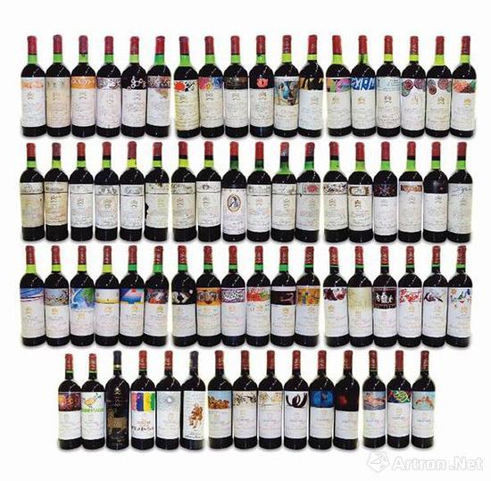 2015 | LOT 1677 Chateau Mouton Rothschild 1945 – 2012 vertical collection 成交价 HKD 1,180,000