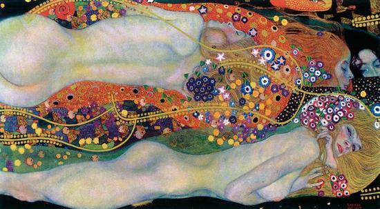 Gustav Klimt 画作‘水蛇 II’以过十亿元拍出之后,从此销声匿迹。 图片来源:维基百科