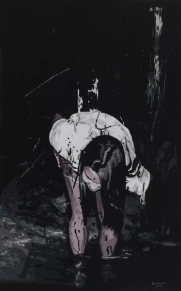 LOT 119郭伟(b.1960)他们叫她苏珊拉布面丙烯 2012年 160×100cmRMB:300,000-400,000
