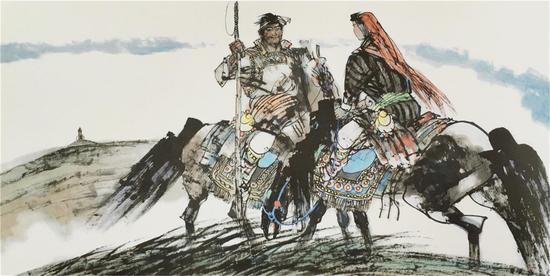 圣地春秋 148×81cm