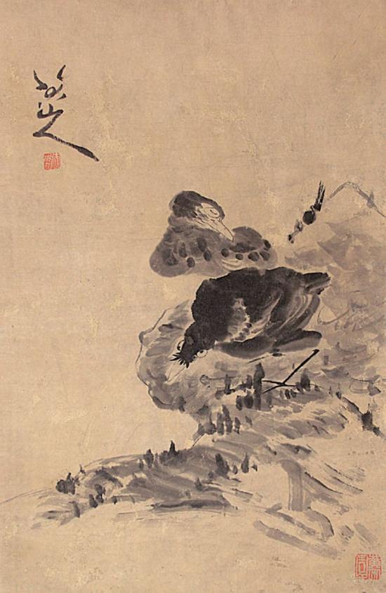 朱耷先生的绘画作品