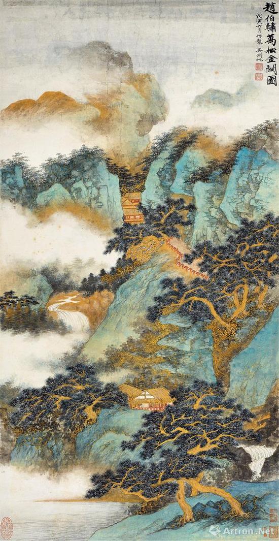 朱昌言旧藏吴湖帆《万松金阙》4945万元成交