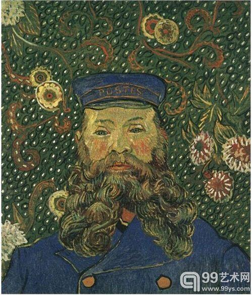 5。《约瑟夫?鲁林肖像》(Portrait of Joseph Roulin),5800万美元